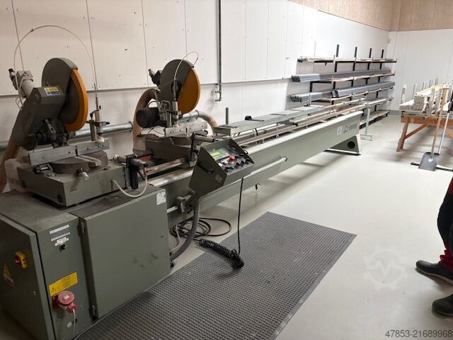 Sierra de corte transversal de doble cabezal EMMEGI NORMA /2/ 400/ TU5