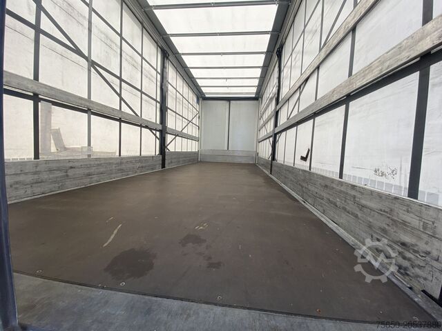 Open trailer with tarp Möslein TPW 105 D Schwebheim  Tandem- Planenanhänger Durchladbar