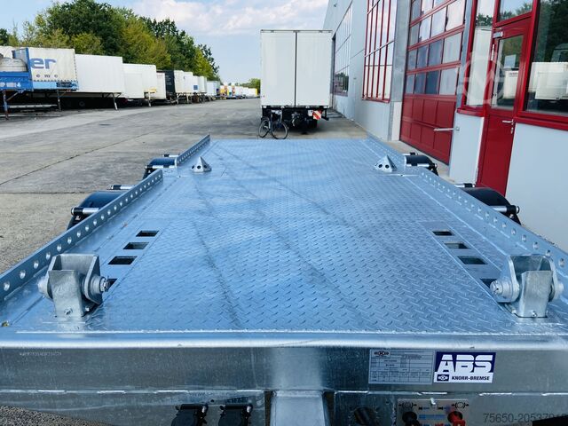 Low loader trailer Möslein TMH 2 14 t Tandem- Absetzmuldenanhänger,geschlossenen BodenNeufahrzeug