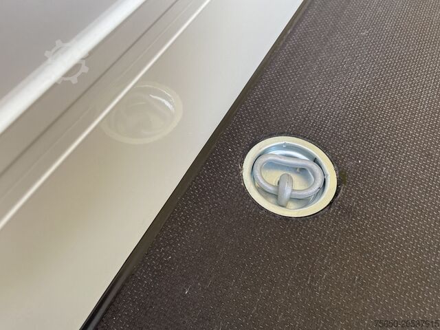 Box trailer Möslein TKO105 D-L 6 m  10 t GG Tandem Koffer, Ladebordwand+ Durchladbar, 6,20 m