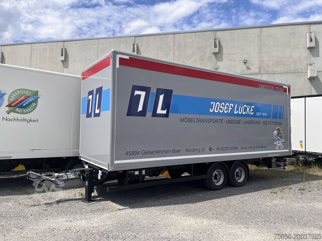 Box trailer Möslein TKO 105 Schwebheim  Tandem- Möbel Koffer- Anhänger