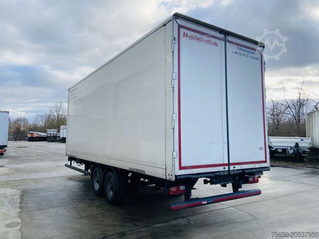 Box trailer Möslein TKO 105 D 7m weiß  Tandem- Koffer, Durchladbar, Neuwertig
