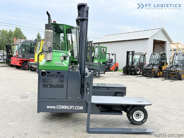 Four-way forklift Combilift C4500 DIESEL DUPLEX WIDE FORK POSITIONER