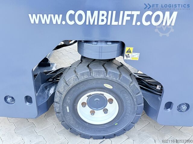 Four-way forklift Combilift C4500 DIESEL DUPLEX WIDE FORK POSITIONER