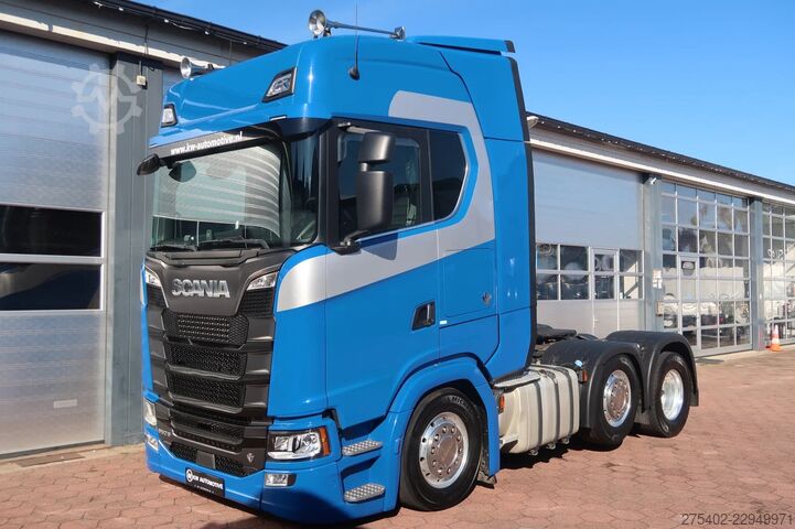 Standard-SZM Scania S650 V8 NGS 6X2-4/ FULL AIR/ RETARDER/ LEDER/ A...