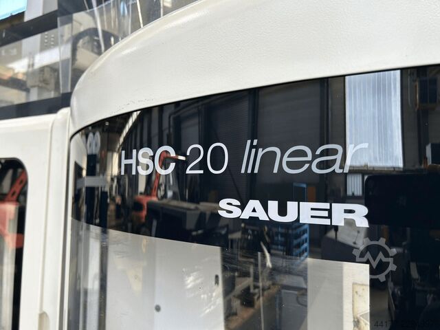 Qendra universale e përpunimit DMG MORI HSC 20 linear