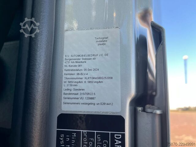 Standardni SZM DAF XF 530 FTG MANUAL