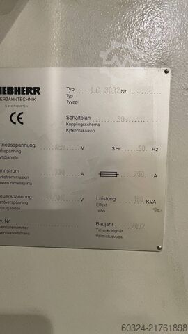 เครื่องกัดเฟืองซีเอ็นซี LIEBHERR LC 3002