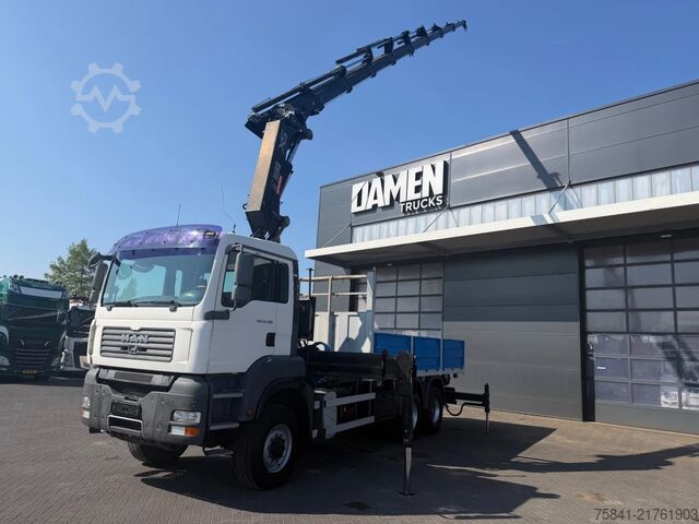 Crane truck MAN TGA 33.360 6x6 HIAB 422-8 HIPRO