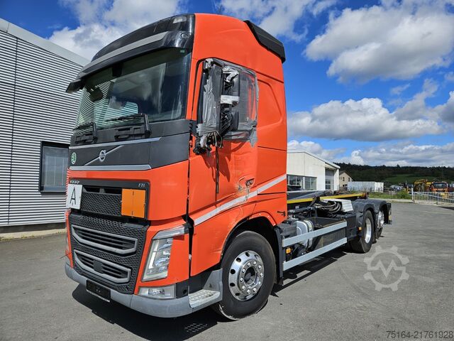 Ruloninė konteinerinė savivartis Volvo FH 460 6x2 Unfall