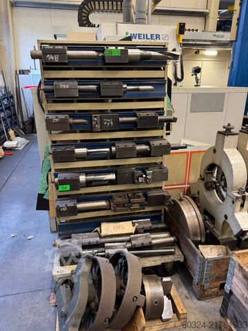 Mesin bubut CNC WEILER E90 x 4500