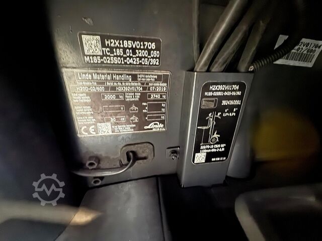 2019 UVV 03/2027 7.035 horas Linde H20/600D