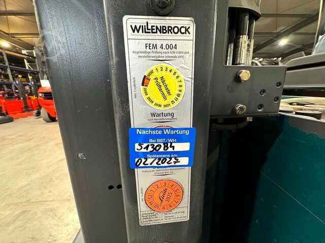 2018 Service + UVV 02/2027 4.123 Stunden Linde R16