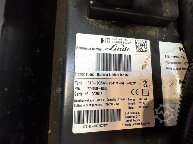2019-es szerviz + UVV 2027/04-ig, 1853 üzemóra Linde D12HPAP