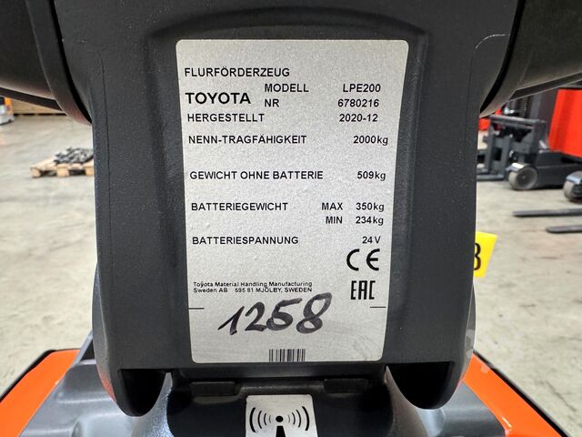 Shërbimi 2020 + kontrolli UVV deri më 09/2027, 1.288 orë pune Toyota LPD200
