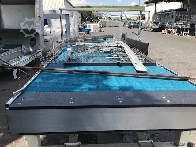 Flaschentisch 1,4 x 4,5m Sidel Flaschentisch
