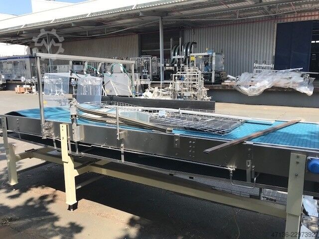 Flaschentisch 1,4 x 4,5m Sidel Flaschentisch