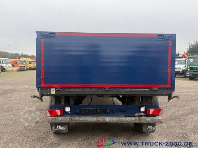 Remolque abierto con toldo Fliegl ZPS180 Baustoffanhänger SAF Achsen + aus 1. Hand