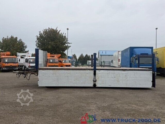 Remolque abierto con toldo Fliegl ZPS180 Baustoffanhänger SAF Achsen + aus 1. Hand