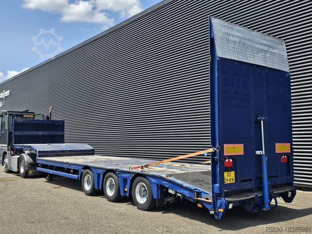 Dieplader Nooteboom OSD-48-03/L / MACHINE / HYDRAULIC  RAMP / HEFTRUCK