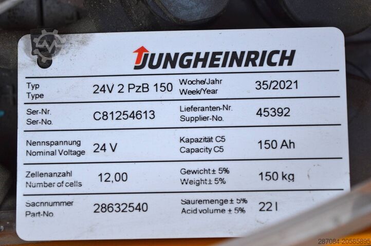 Pallyftare Jungheinrich EJE C20