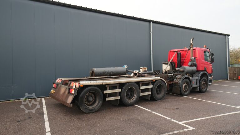 Châssis avec cabine Scania P 400 10X4 CHASSIS EURO 5 498.000KM