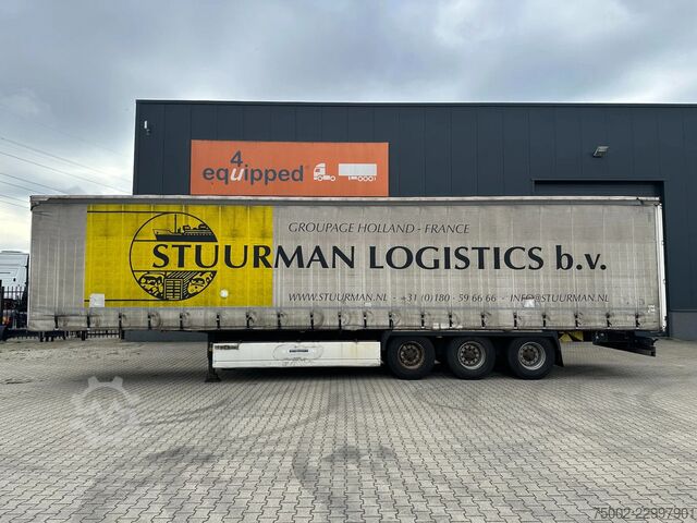 Krone 280cm tinggi dalam / gandar angkat / kotak palet / BPW+brek dram / treler NL / APK: 01-2027 Krone 280cm inside height / liftaxle / palletbox / BP...