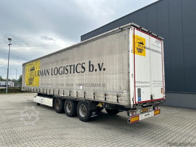 Krone 280cm tinggi dalam / gandar angkat / kotak palet / BPW+brek dram / treler NL / APK: 01-2027 Krone 280cm inside height / liftaxle / palletbox / BP...