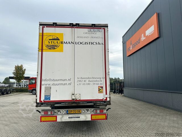 Krone 280cm tinggi dalam / gandar angkat / kotak palet / BPW+brek dram / treler NL / APK: 01-2027 Krone 280cm inside height / liftaxle / palletbox / BP...