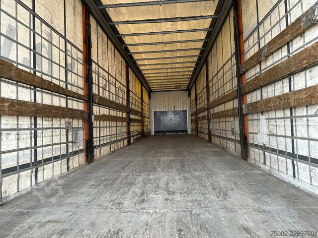 Krone 280cm tinggi dalam / gandar angkat / kotak palet / BPW+brek dram / treler NL / APK: 01-2027 Krone 280cm inside height / liftaxle / palletbox / BP...