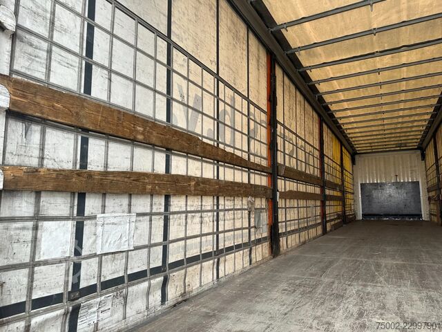 Krone 280cm tinggi dalam / gandar angkat / kotak palet / BPW+brek dram / treler NL / APK: 01-2027 Krone 280cm inside height / liftaxle / palletbox / BP...
