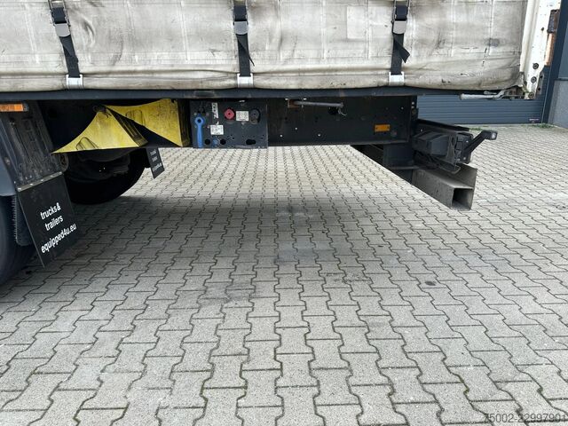 Krone 280cm tinggi dalam / gandar angkat / kotak palet / BPW+brek dram / treler NL / APK: 01-2027 Krone 280cm inside height / liftaxle / palletbox / BP...