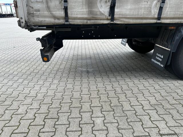 Krone 280cm tinggi dalam / gandar angkat / kotak palet / BPW+brek dram / treler NL / APK: 01-2027 Krone 280cm inside height / liftaxle / palletbox / BP...