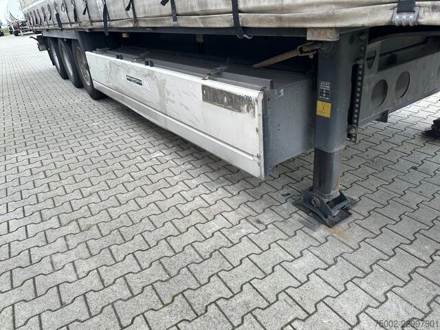 Krone 280cm tinggi dalam / gandar angkat / kotak palet / BPW+brek dram / treler NL / APK: 01-2027 Krone 280cm inside height / liftaxle / palletbox / BP...