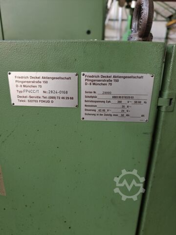 Rezkalni stroj - univerzalni DECKEL FP4 CC/T CNC