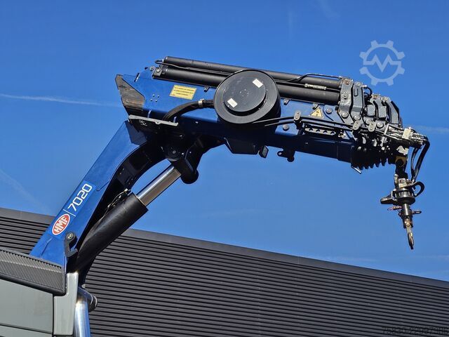 Volvo FH 500 8x2 / Gru HMF 70 tm + Rimorchio Jumbo Volvo FH 500 8x2 / HMF 70 tm CRANE + JUMBO TRAILER