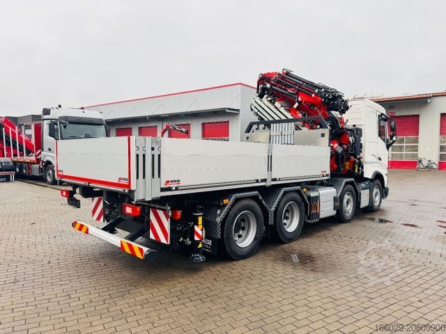 Lastebilmontert kran VOLVO FH 500 8x4 Kran F710 RA2.27 Jib & Winde Sofort