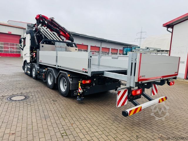 Lastebilmontert kran VOLVO FH 500 8x4 Kran F710 RA2.27 Jib & Winde Sofort