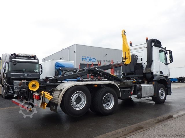 Roll-off-kippi kuorma-auto MERCEDES-BENZ 2548 L 6x4H Pallift T20A Tele-Knick/HAD/Lenkachs