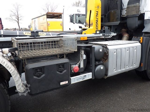 Roll-off-kippi kuorma-auto MERCEDES-BENZ 2548 L 6x4H Pallift T20A Tele-Knick/HAD/Lenkachs