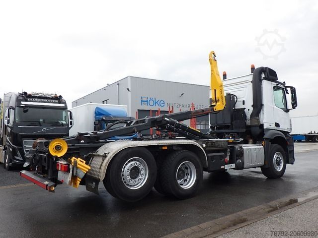 Roll-off-kippi kuorma-auto MERCEDES-BENZ 2548 L 6x4H Pallift T20A Tele-Knick/HAD/Lenkachs