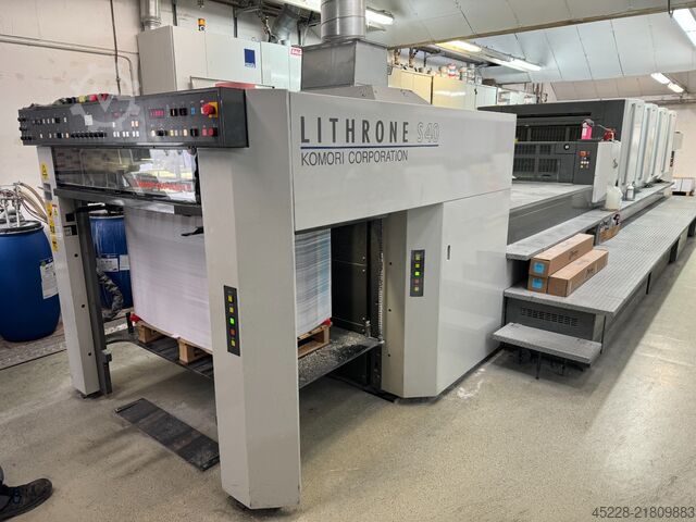 오프셋 시트 인쇄 기계 Komori Lithrone LS 440 H-LX