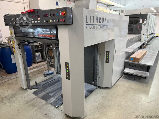 오프셋 시트 인쇄 기계 Komori Lithrone LS 440 H-LX