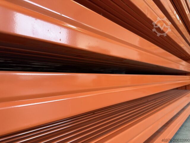 Armazém de alta capacidade Travessia de estantes de paletes Polypal Stockpal / K: 100 x 50 mm lichte Weite: 2.700 mm