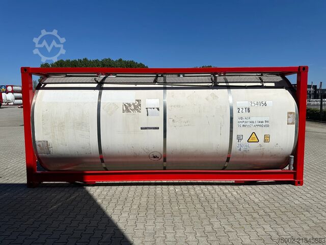 Tankcontainer CIMC 20FT ISO / 25.080L / 1-COMP.  / BAFFLES / UN PO...