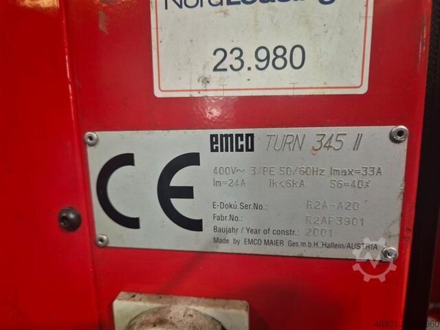 CNC rennibekkur EMCO TURN E345 II