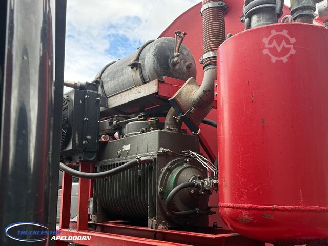 抽吸车 Scania G480 8x4, Naafreductie, 199.500 km, Kipper