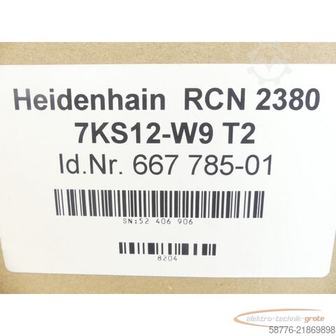 Komponens Heidenhain RCN 2380 7KS12-W9 .667 785-01 -mit 6 Monaten Gwl.!-