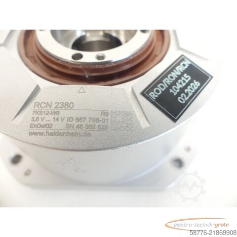 Komponente Heidenhain RCN 2380 7KS12-W9 R9 .667 785-01 -mit 6 Monaten Gwl.!-