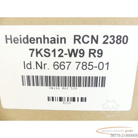 Komponente Heidenhain RCN 2380 7KS12-W9 R9 .667 785-01 -mit 6 Monaten Gwl.!-